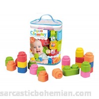 Baby Clemmy Soft Block 24pc Zip Bag Building Construction Toy B008DVVUCU